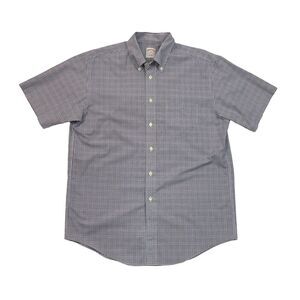 Brooks Brothers Shirt Mens M Medium Purple Original 346 Polo Cotton Non Iron